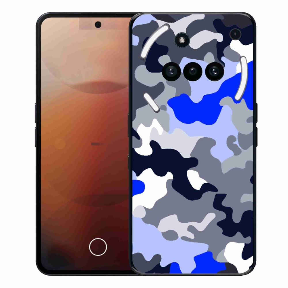 Gelový kryt mmCase na Nothing Phone (3a) - maskáčový vzor 8