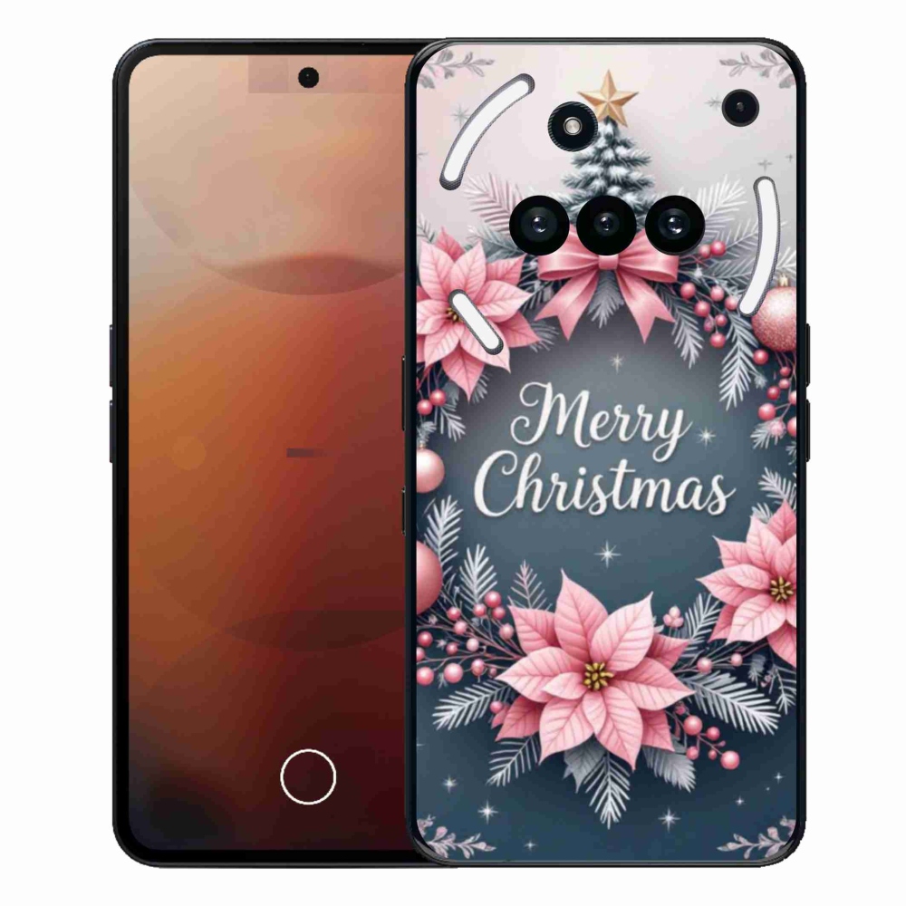 Gelový kryt mmCase na Nothing Phone (3a) - merry christmas