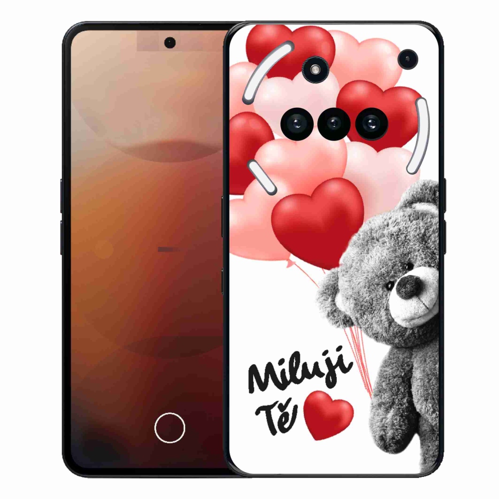 Gelový kryt mmCase na Nothing Phone (3a) - miluji Tě