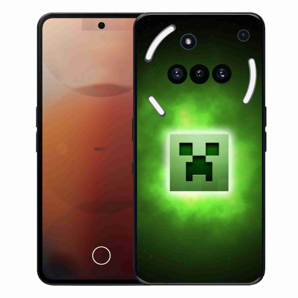 Gelový kryt mmCase na Nothing Phone (3a) - minecraft