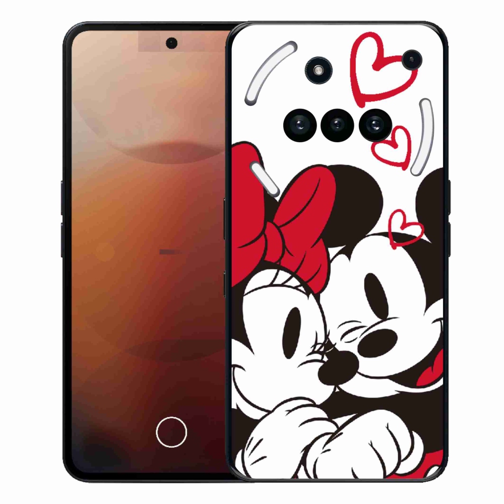 Gelový kryt mmCase na Nothing Phone (3a) - minnie a mickey