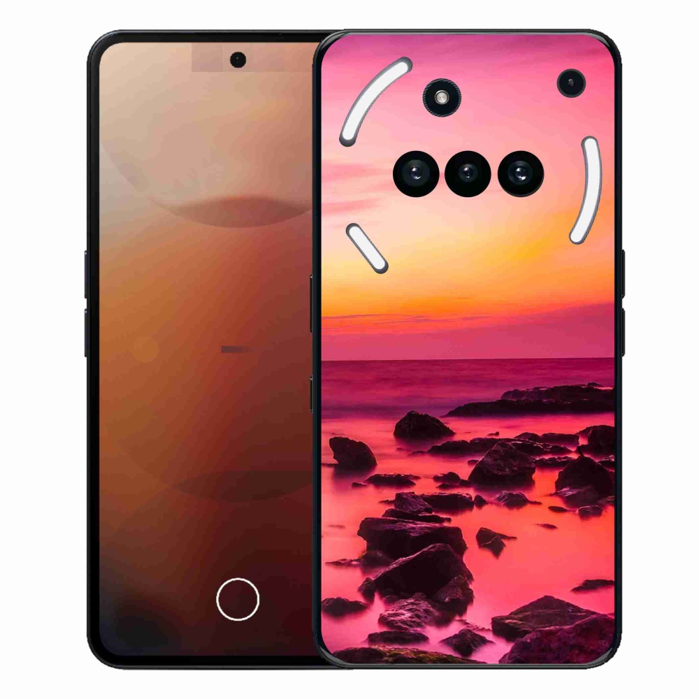 Gelový kryt mmCase na Nothing Phone (3a) - moře a záře