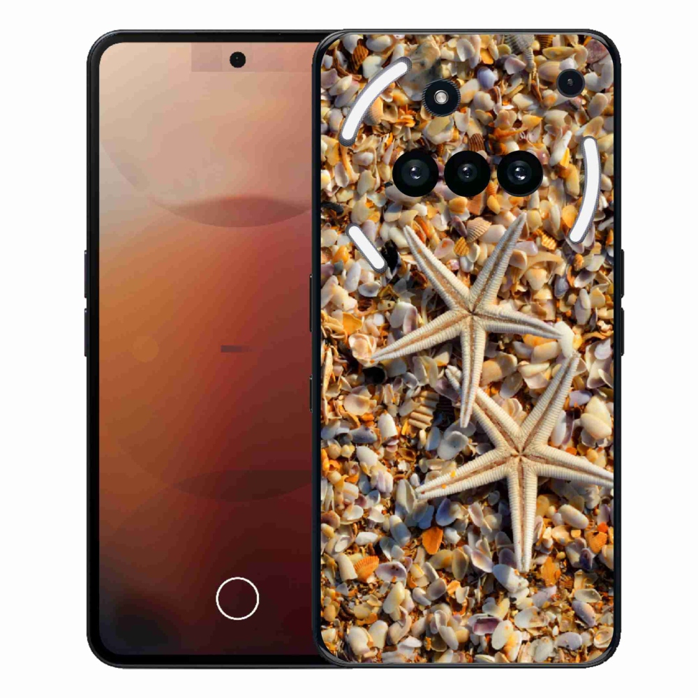 Gelový kryt mmCase na Nothing Phone (3a) - mořské hvězdice