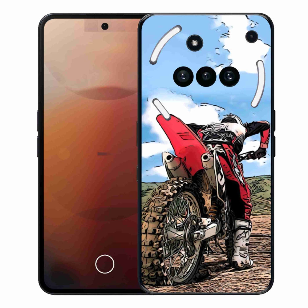 Gelový kryt mmCase na Nothing Phone (3a) - moto