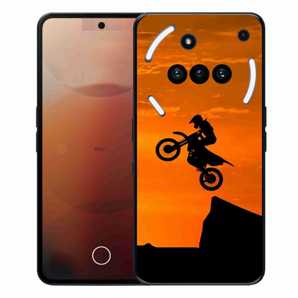 Gelový kryt mmCase na Nothing Phone (3a) - motocross