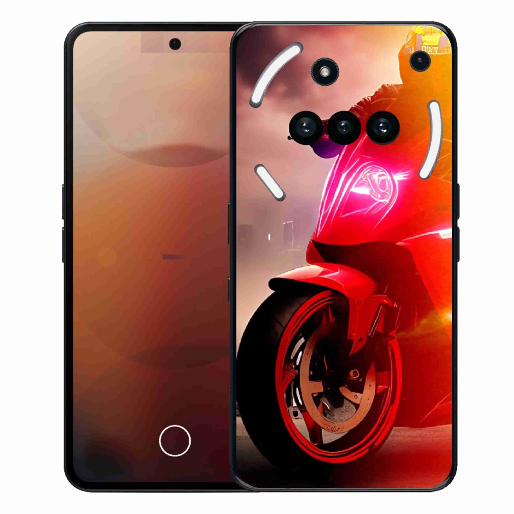 Gelový kryt mmCase na Nothing Phone (3a) - motorka
