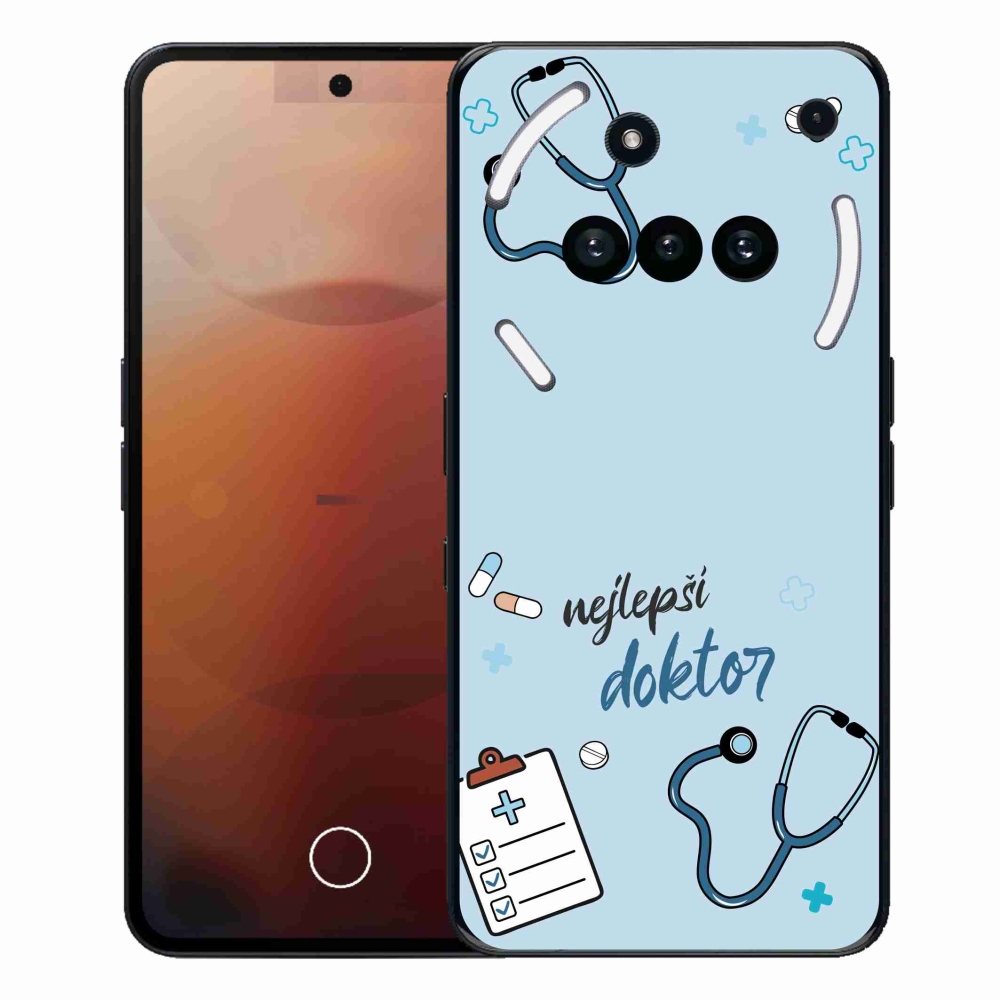 Gelový kryt mmCase na Nothing Phone (3a) - nejlepší doktor