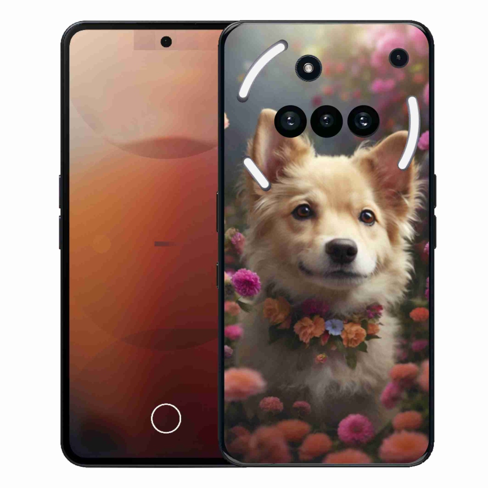 Gelový kryt mmCase na Nothing Phone (3a) - německý špic