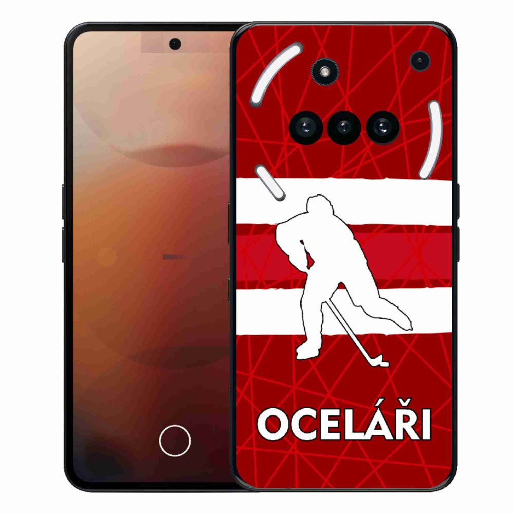 Gelový kryt mmCase na Nothing Phone (3a) - Oceláři