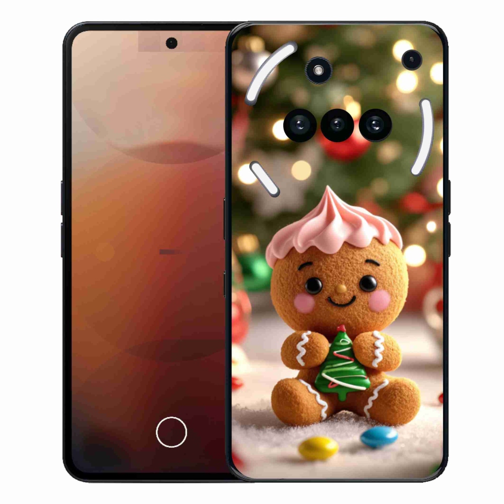 Gelový kryt mmCase na Nothing Phone (3a) - perníček