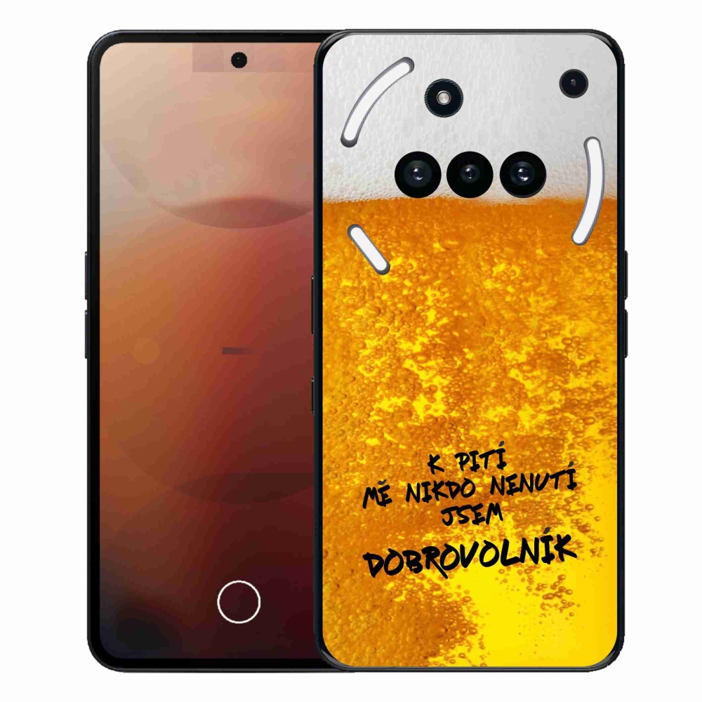 Gelový kryt mmCase na Nothing Phone (3a) - pivní motiv 4
