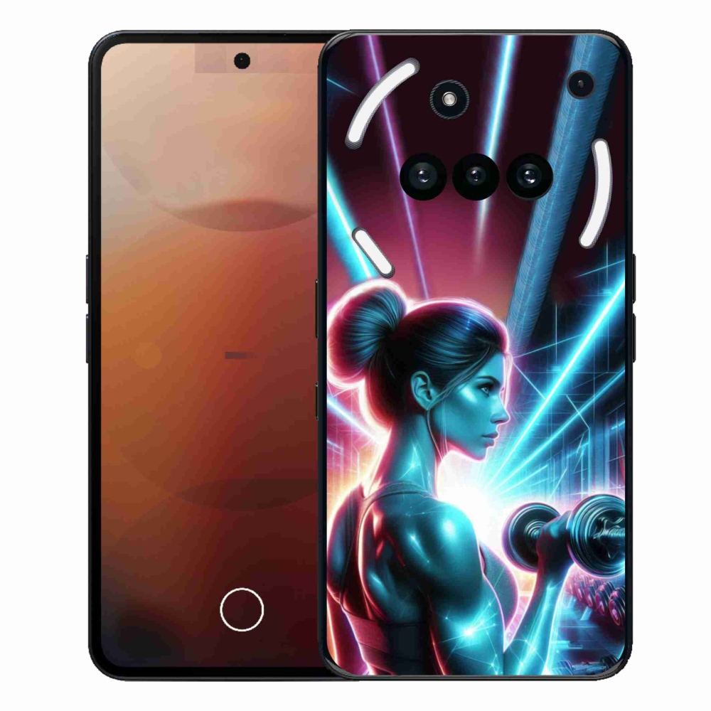 Gelový kryt mmCase na Nothing Phone (3a) - posilování