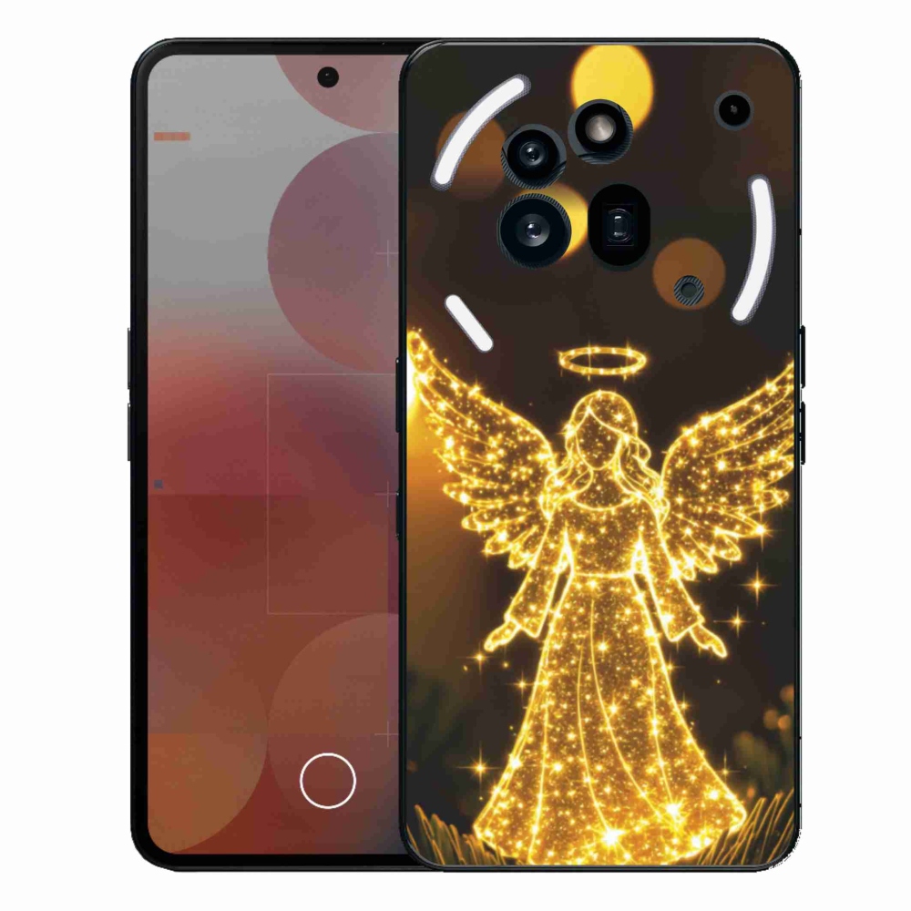Gelový kryt mmCase na Nothing Phone (3a) Pro - anděl