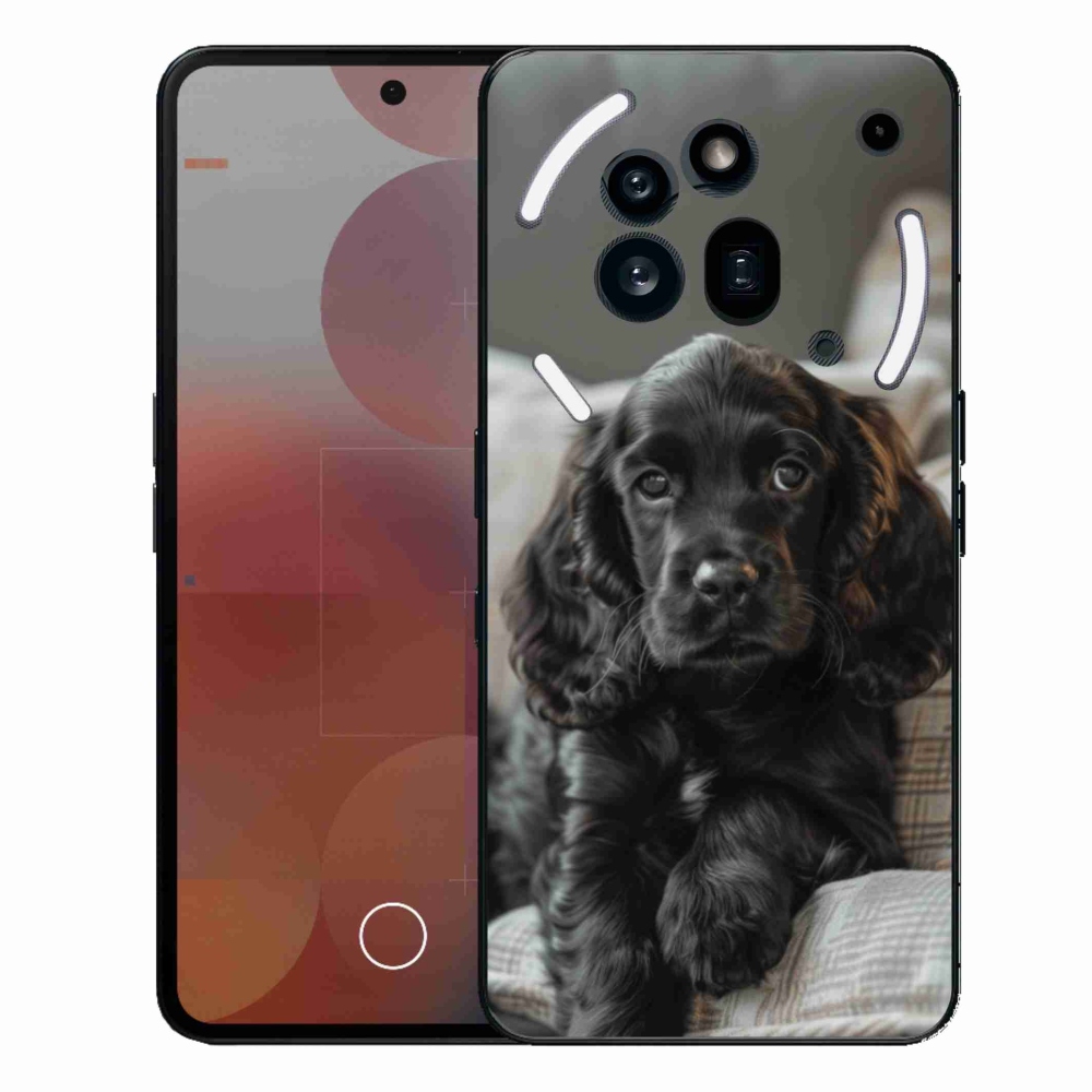 Gelový kryt mmCase na Nothing Phone (3a) Pro - anglický kokršpaněl
