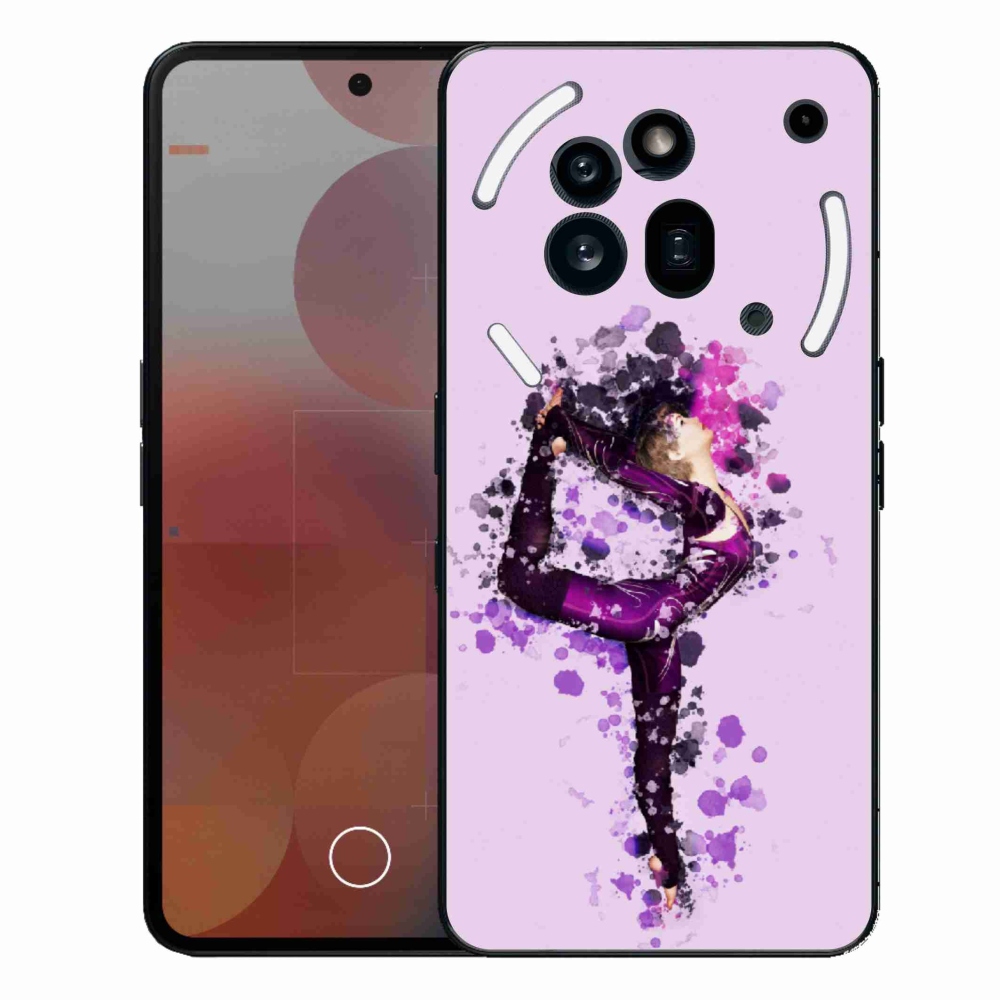 Gelový kryt mmCase na Nothing Phone (3a) Pro - baletka
