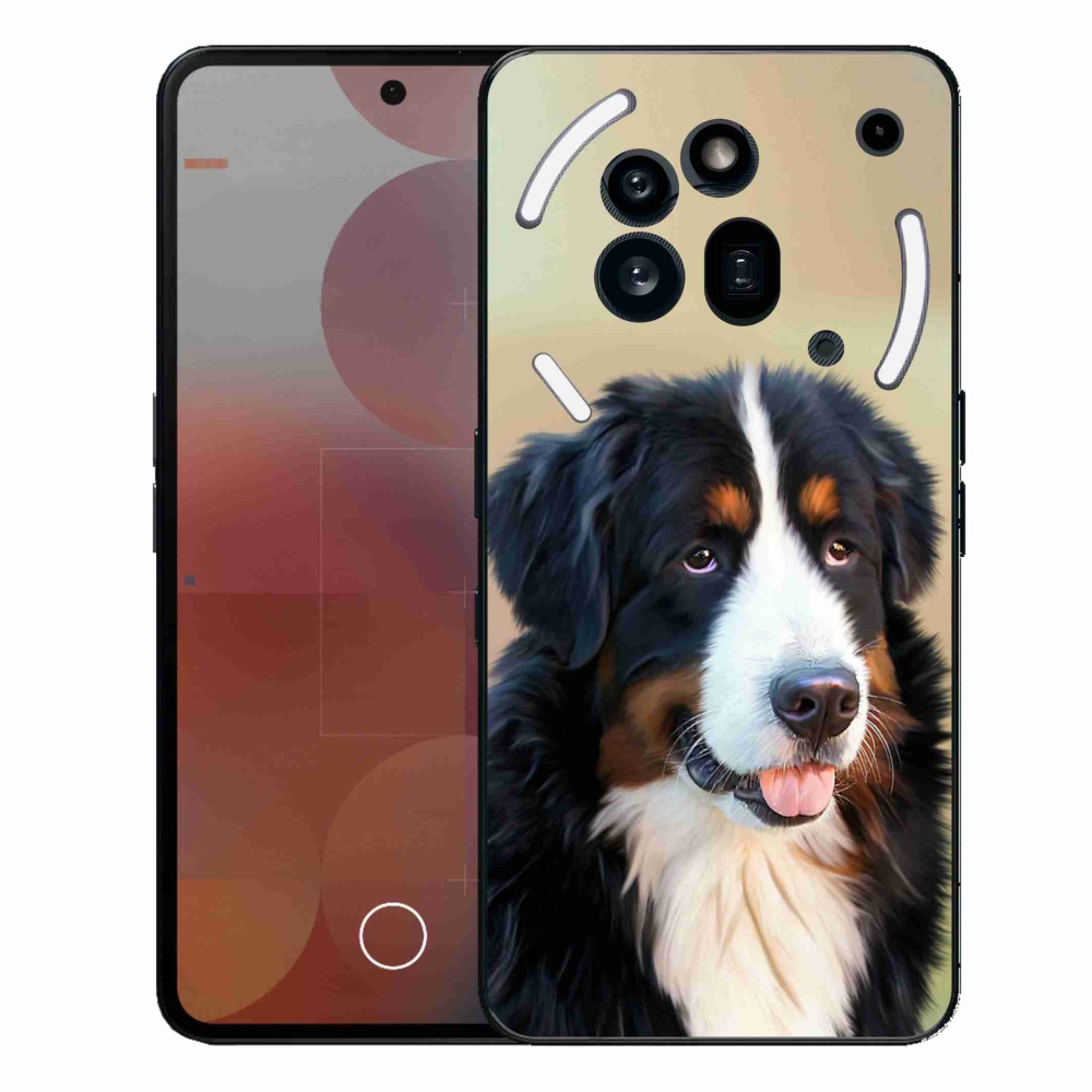 Gelový kryt mmCase na Nothing Phone (3a) Pro - bernský salašnický pes