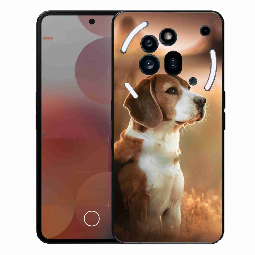 Gelový kryt mmCase na Nothing Phone (3a) Pro - bígl