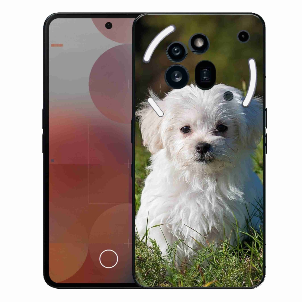 Gelový kryt mmCase na Nothing Phone (3a) Pro - bišonek