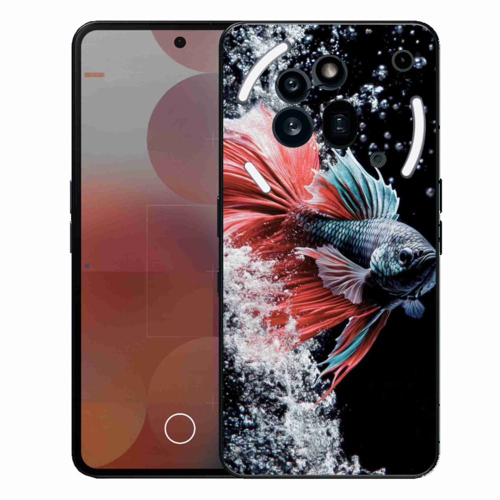 Gelový kryt mmCase na Nothing Phone (3a) Pro - bojovnice pestrá