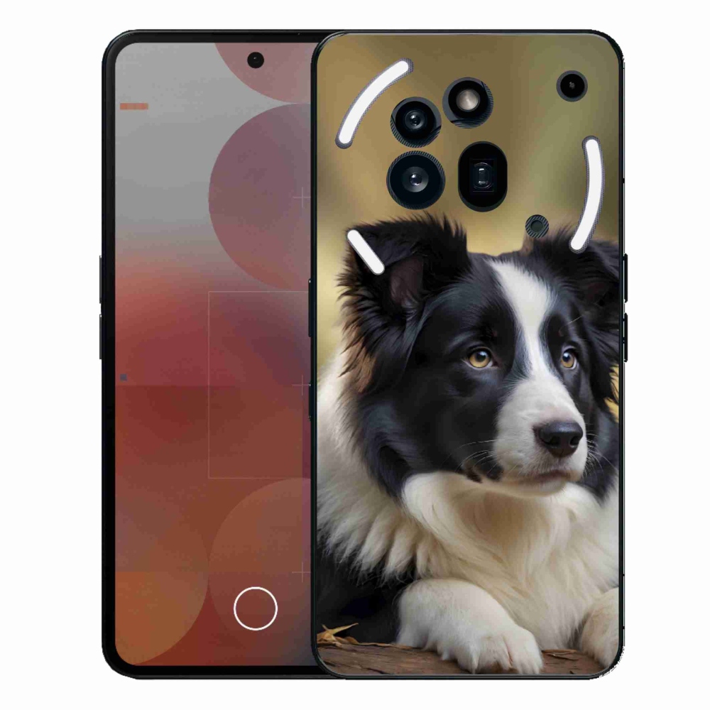 Gelový kryt mmCase na Nothing Phone (3a) Pro - border kolie 2