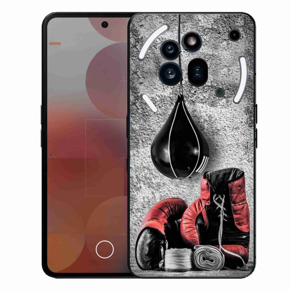 Gelový kryt mmCase na Nothing Phone (3a) Pro - boxovací pytel a rukavice