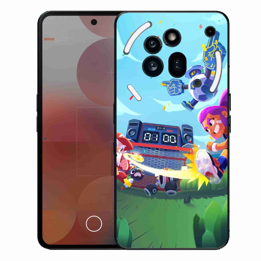 Gelový kryt mmCase na Nothing Phone (3a) Pro - brawl stars 1