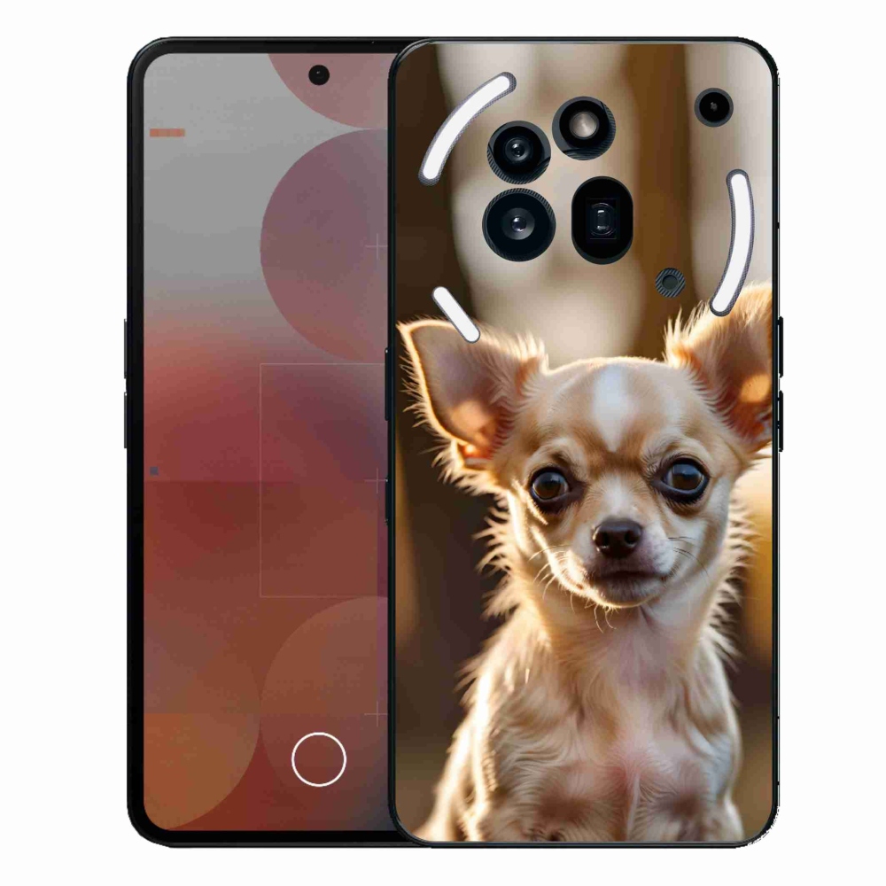 Gelový kryt mmCase na Nothing Phone (3a) Pro - čivava 6