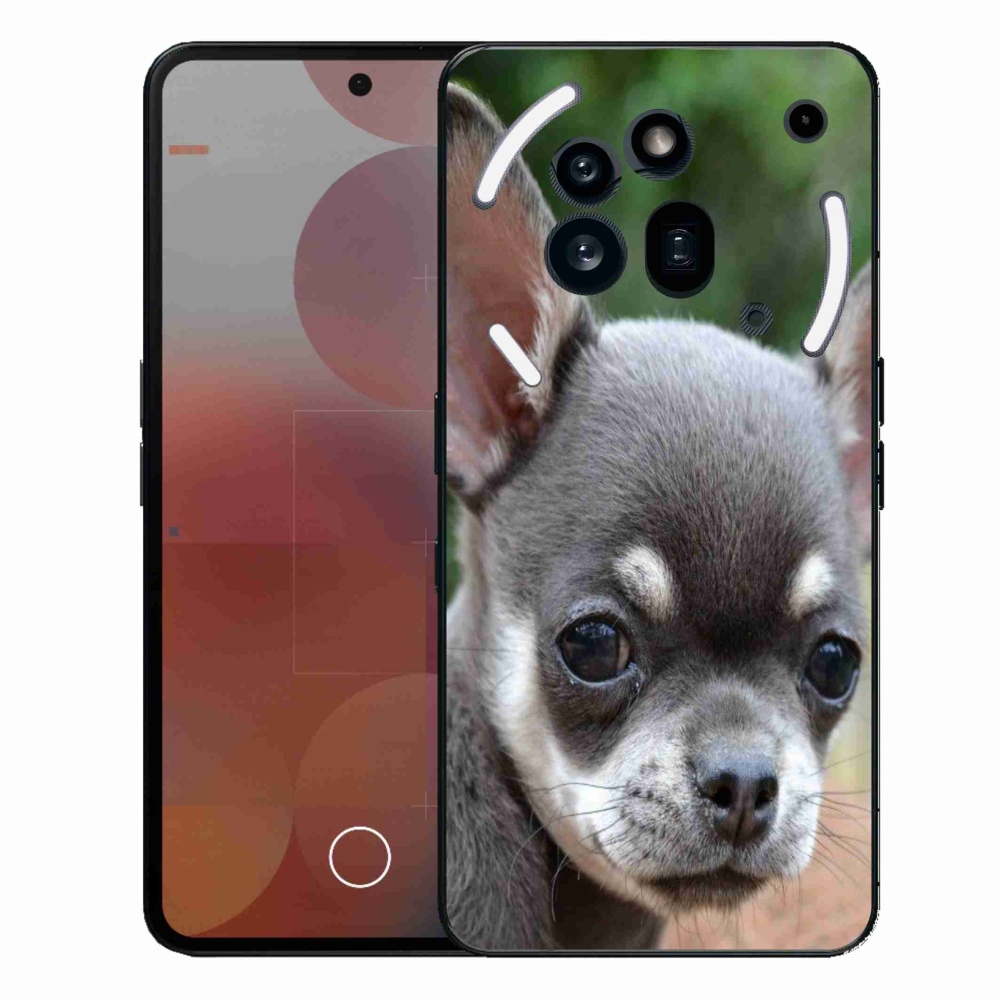 Gelový kryt mmCase na Nothing Phone (3a) Pro - čivava