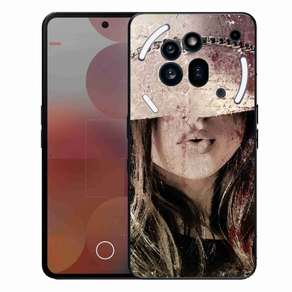 Gelový kryt mmCase na Nothing Phone (3a) Pro - dívka