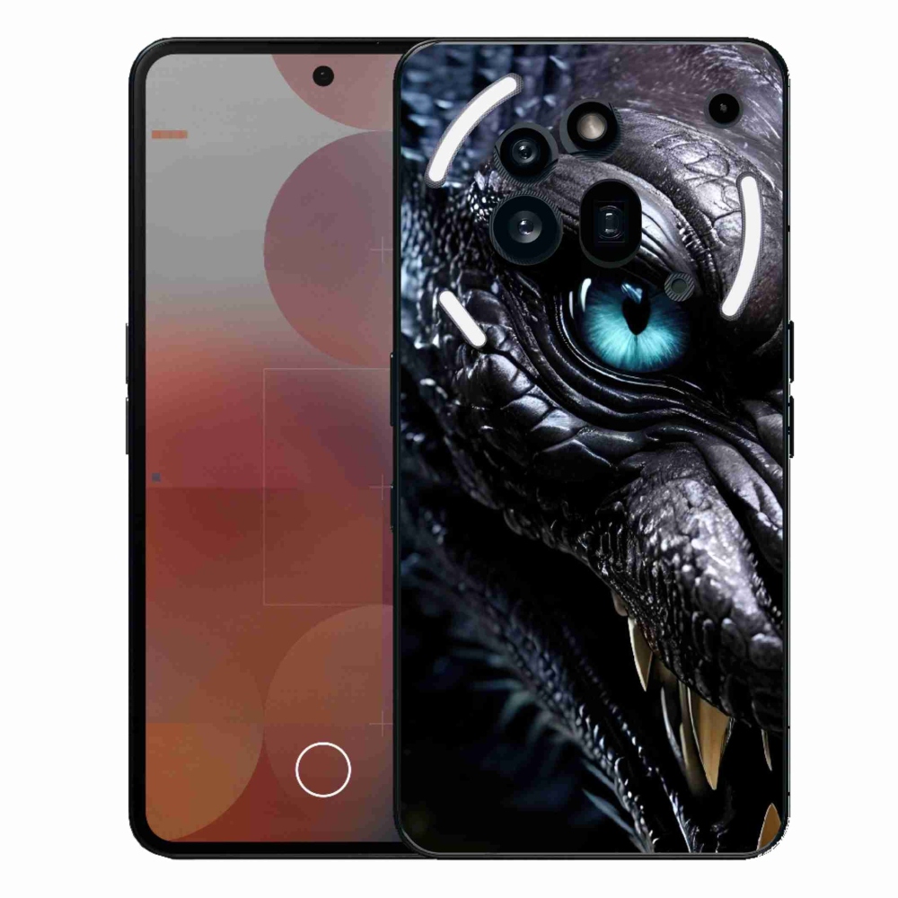 Gelový kryt mmCase na Nothing Phone (3a) Pro - dračí pohled
