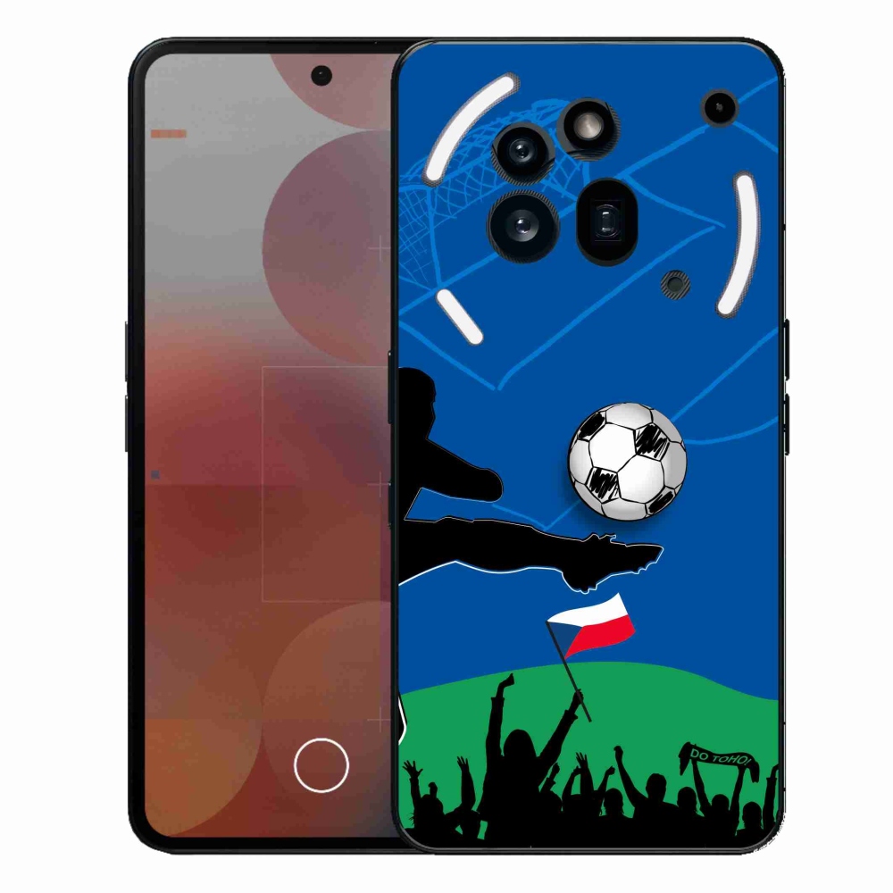 Gelový kryt mmCase na Nothing Phone (3a) Pro - fanoušci fotbalu