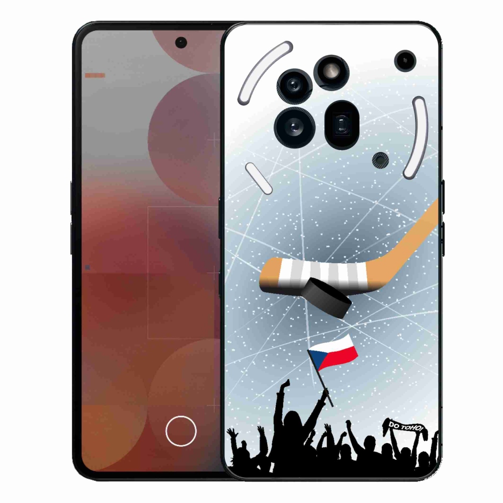 Gelový kryt mmCase na Nothing Phone (3a) Pro - fanoušci hokeje