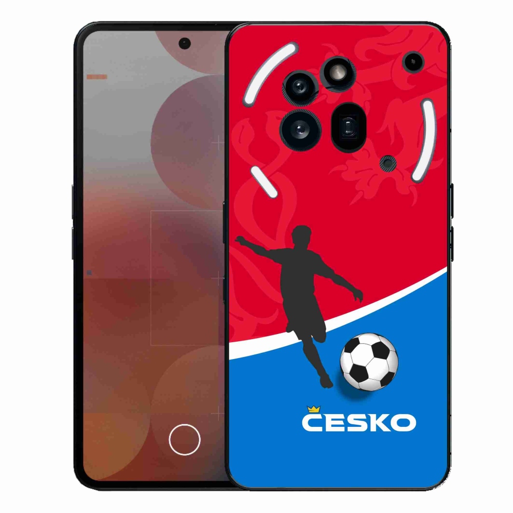 Gelový kryt mmCase na Nothing Phone (3a) Pro - fotbal Česko