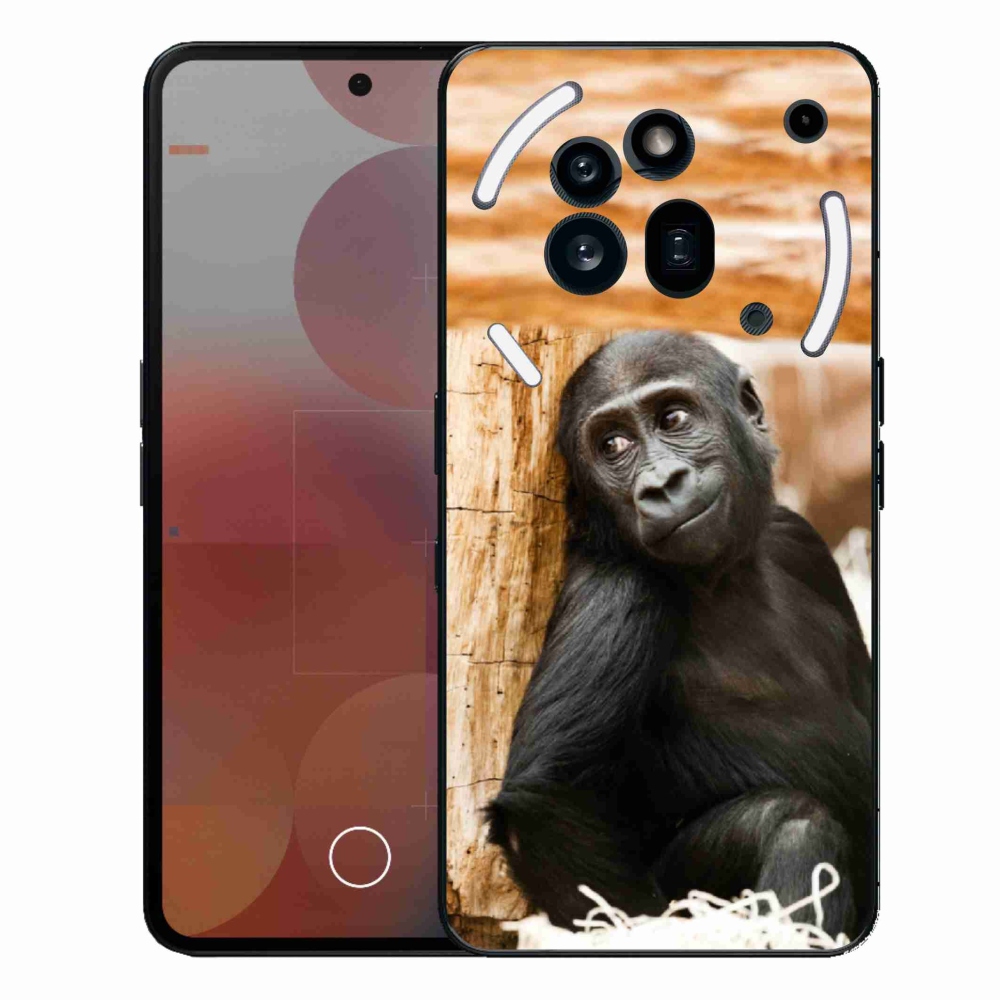 Gelový kryt mmCase na Nothing Phone (3a) Pro - gorila