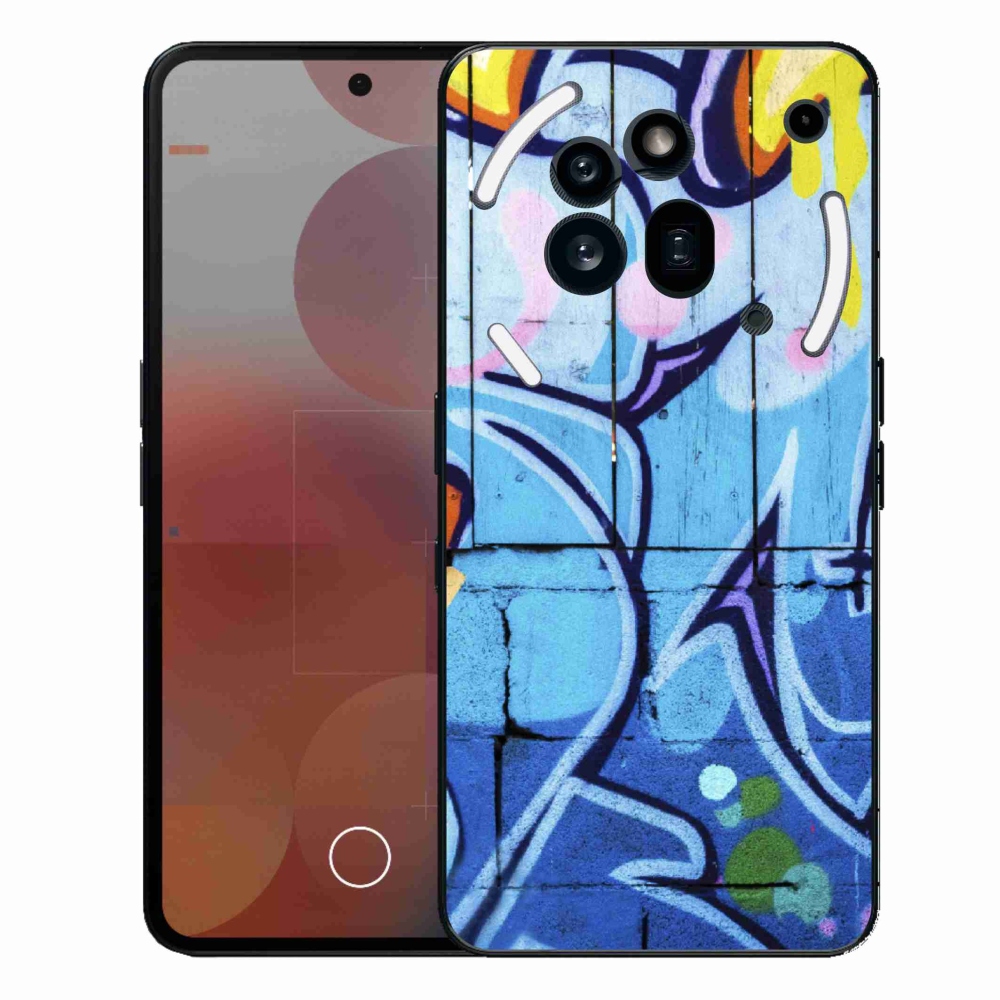 Gelový kryt mmCase na Nothing Phone (3a) Pro - graffiti