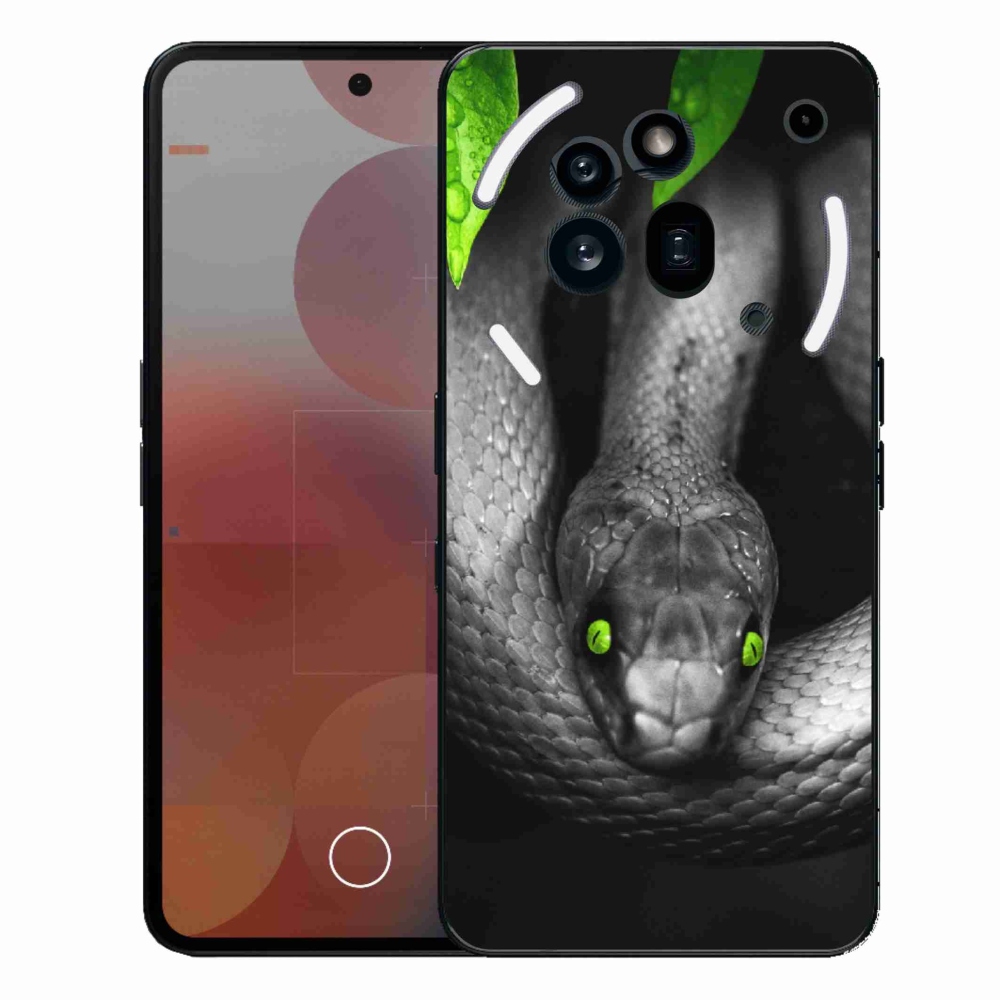 Gelový kryt mmCase na Nothing Phone (3a) Pro - had