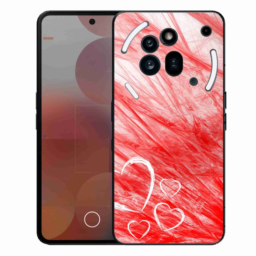 Gelový kryt mmCase na Nothing Phone (3a) Pro - heart