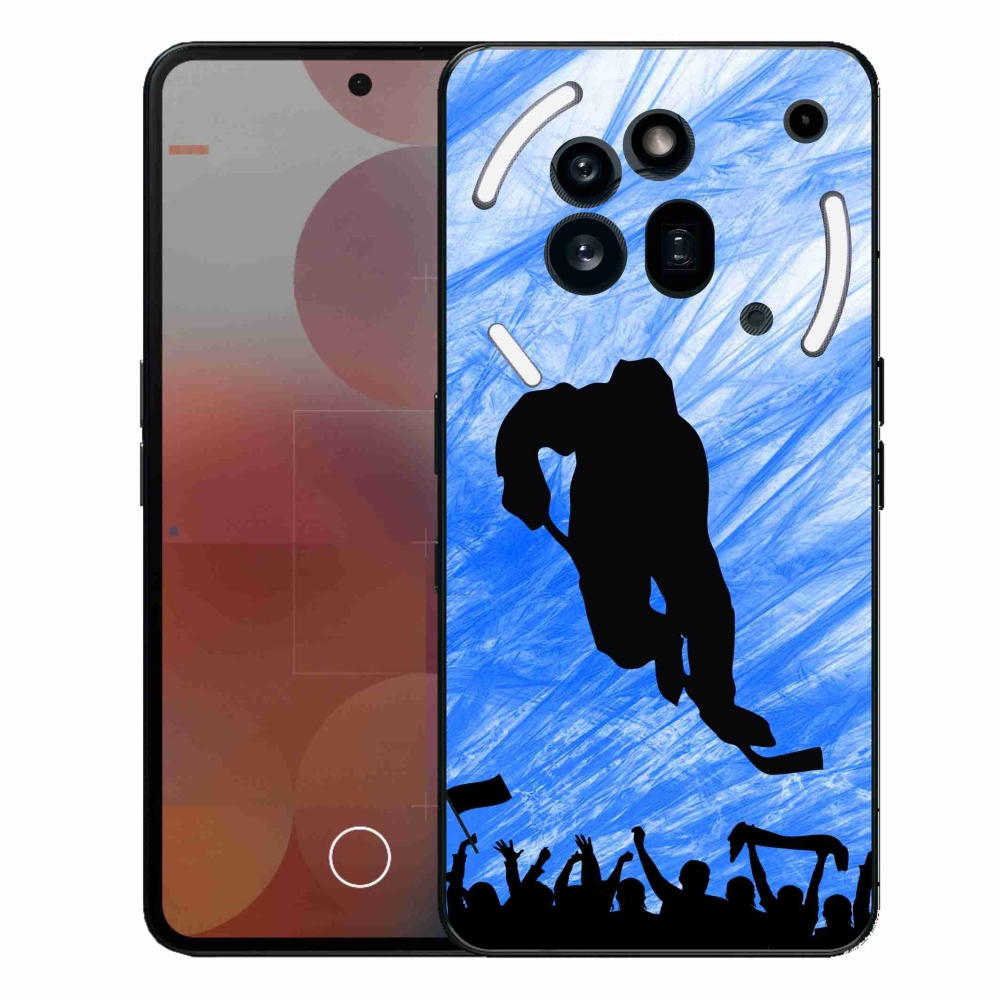 Gelový kryt mmCase na Nothing Phone (3a) Pro - hokejový hráč