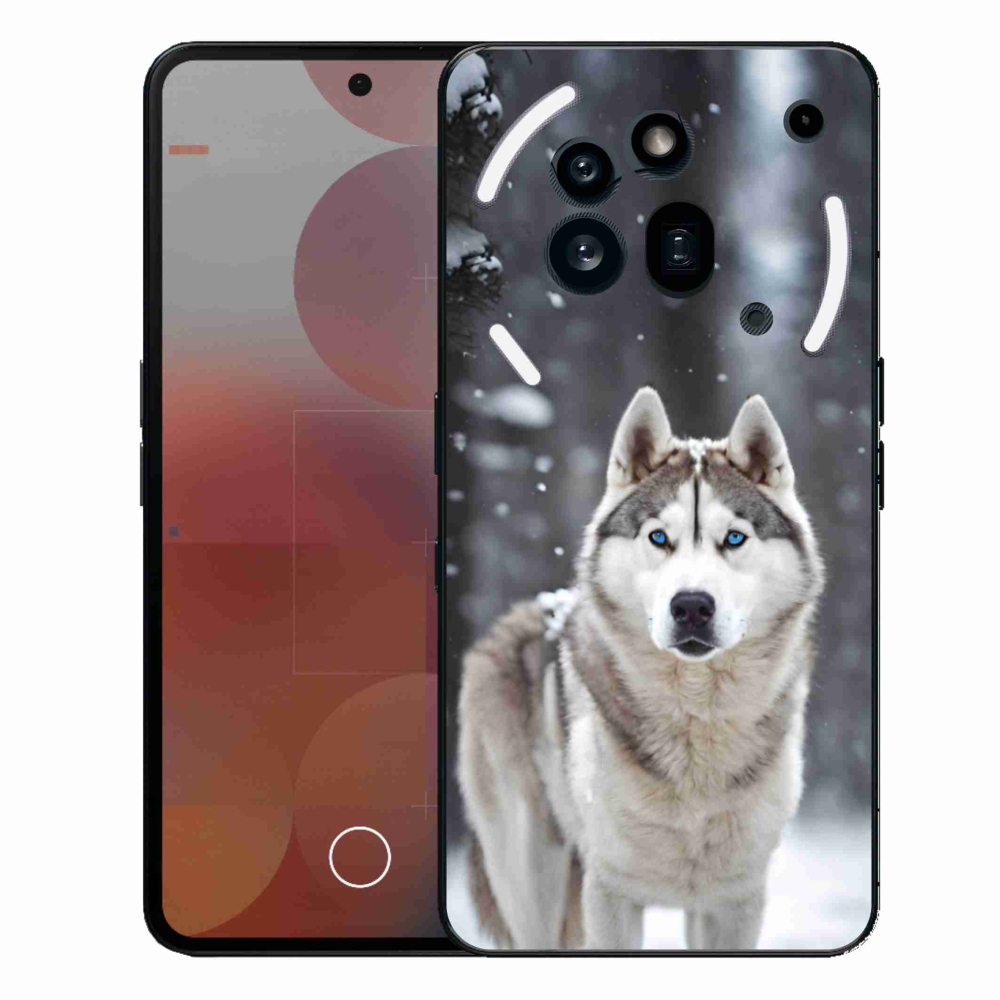 Gelový kryt mmCase na Nothing Phone (3a) Pro - husky 2