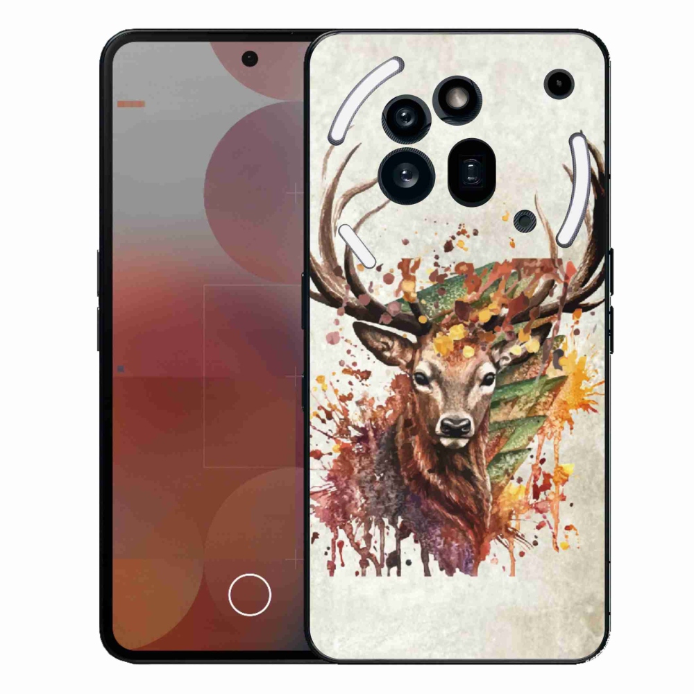 Gelový kryt mmCase na Nothing Phone (3a) Pro - jelen 1