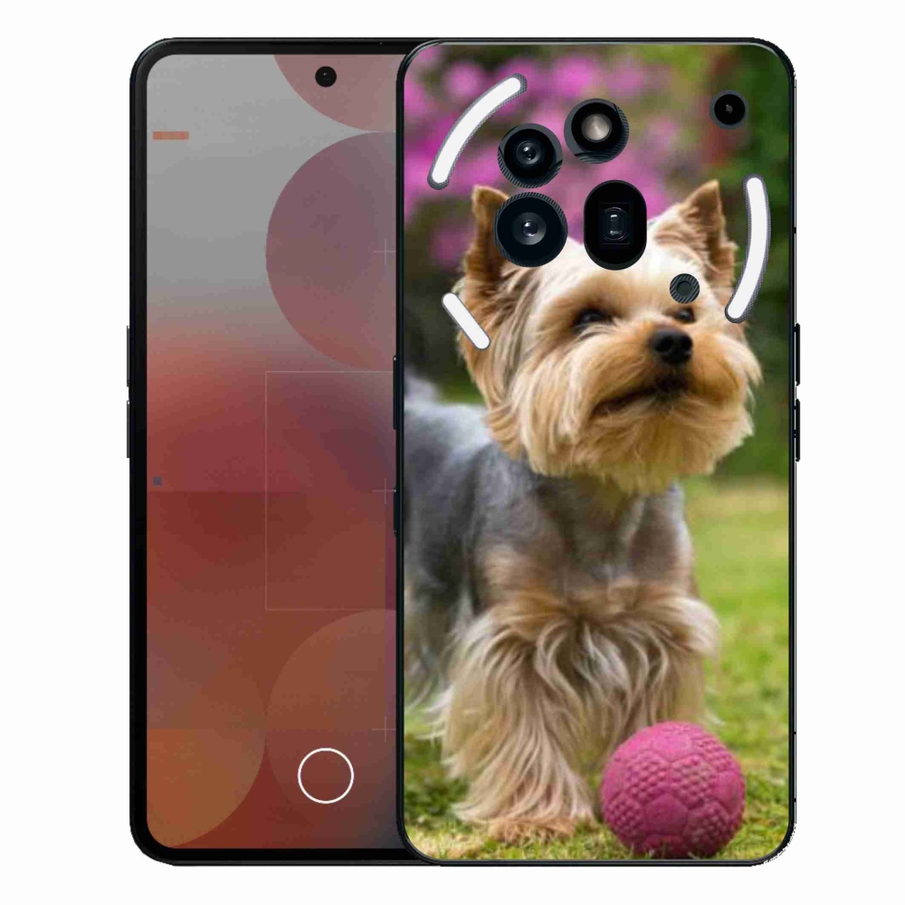 Gelový kryt mmCase na Nothing Phone (3a) Pro - jorkšír 4