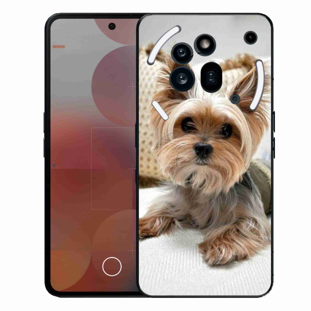 Gelový kryt mmCase na Nothing Phone (3a) Pro - jorkšír 5