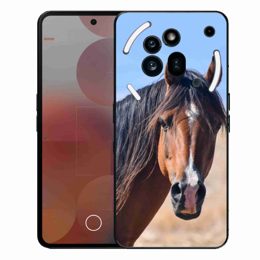 Gelový kryt mmCase na Nothing Phone (3a) Pro - klidný kůň