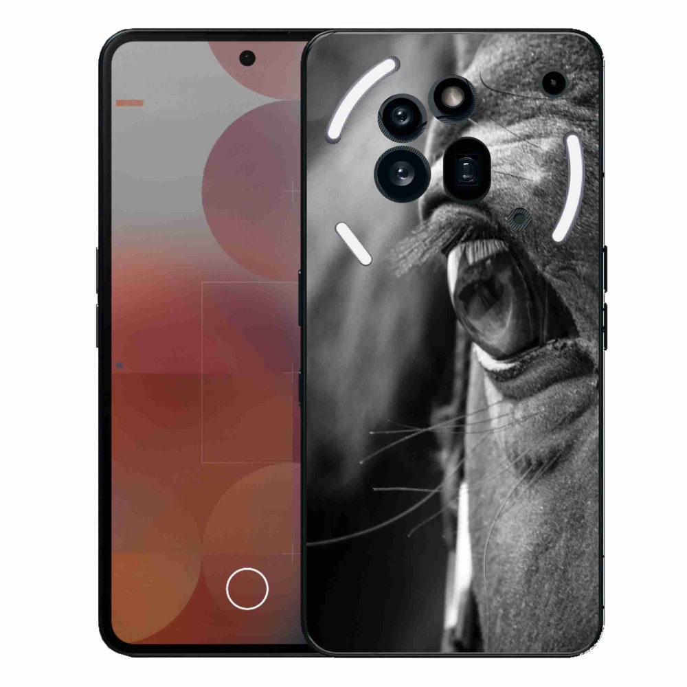 Gelový kryt mmCase na Nothing Phone (3a) Pro - koňský pohled