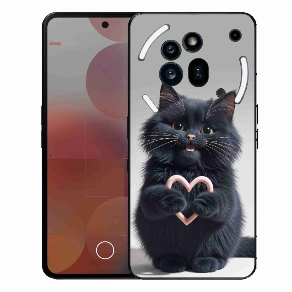 Gelový kryt mmCase na Nothing Phone (3a) Pro - kočičí láska 3