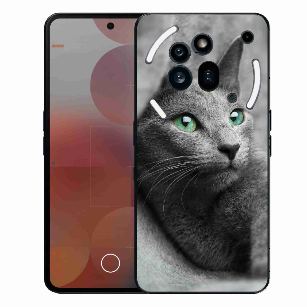 Gelový kryt mmCase na Nothing Phone (3a) Pro - kočka 2
