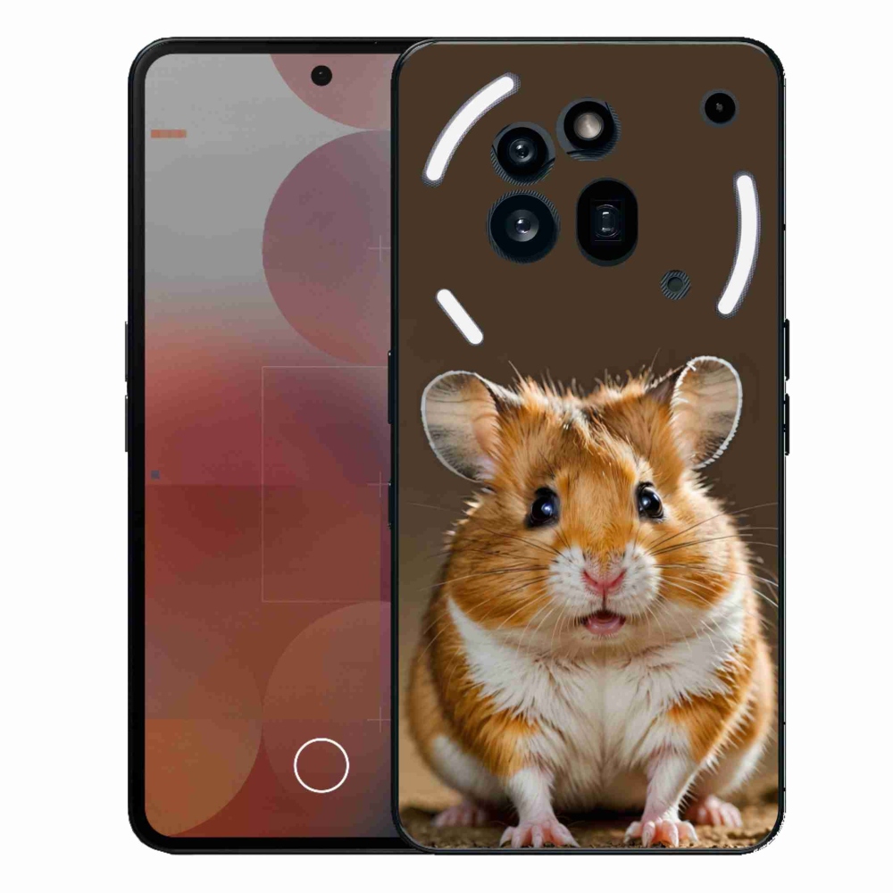 Gelový kryt mmCase na Nothing Phone (3a) Pro - křeček