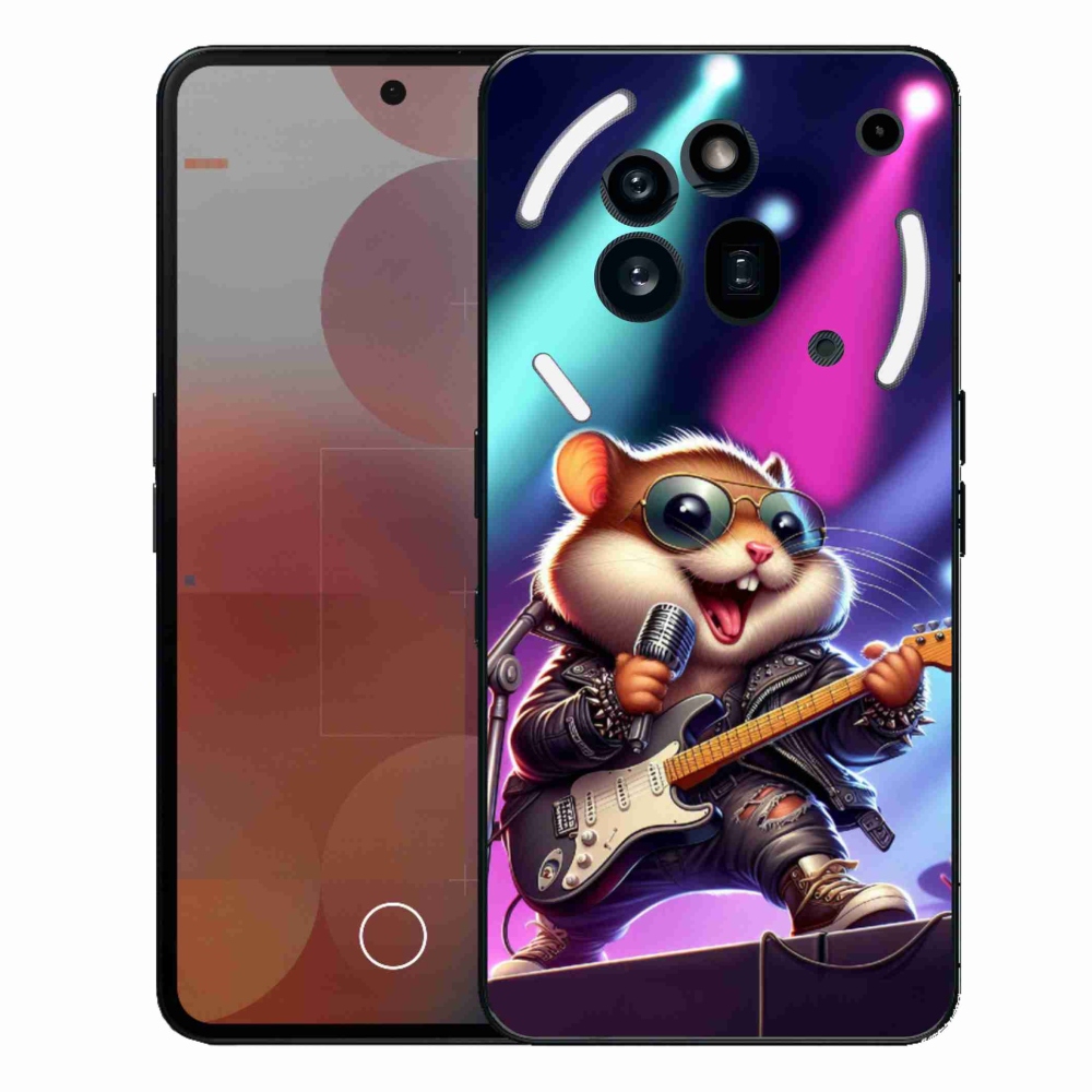 Gelový kryt mmCase na Nothing Phone (3a) Pro - křeček rocker