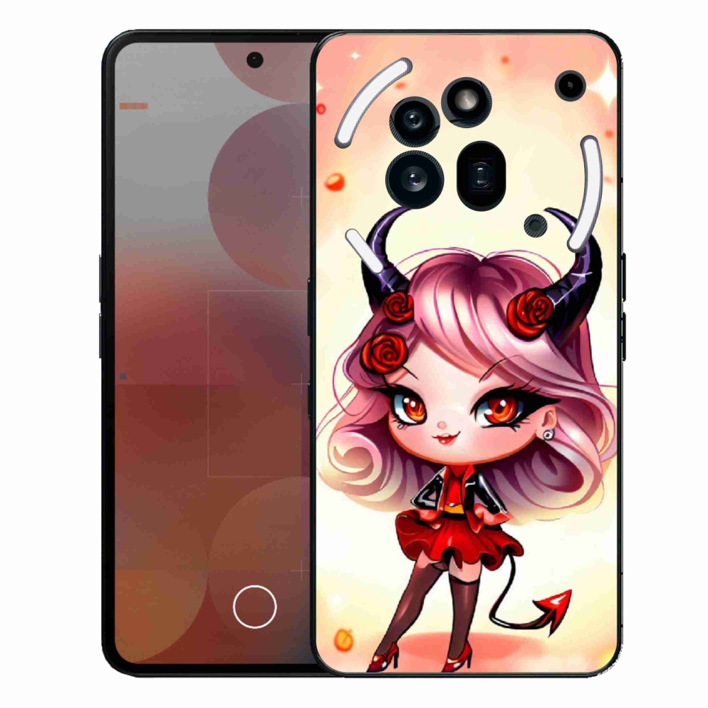 Gelový kryt mmCase na Nothing Phone (3a) Pro - kreslená čertice