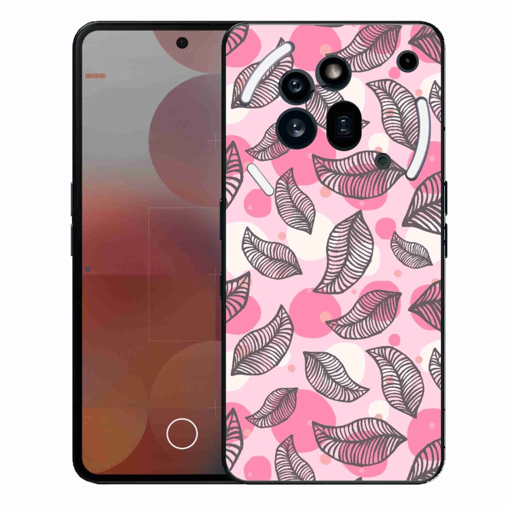 Gelový kryt mmCase na Nothing Phone (3a) Pro - kreslené padající listy